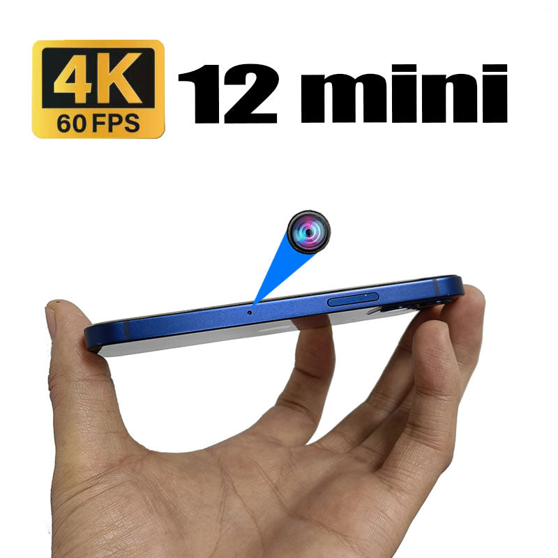 Cmera for photography and video iPhone 12mini spy hidden camera  Side hidden lens