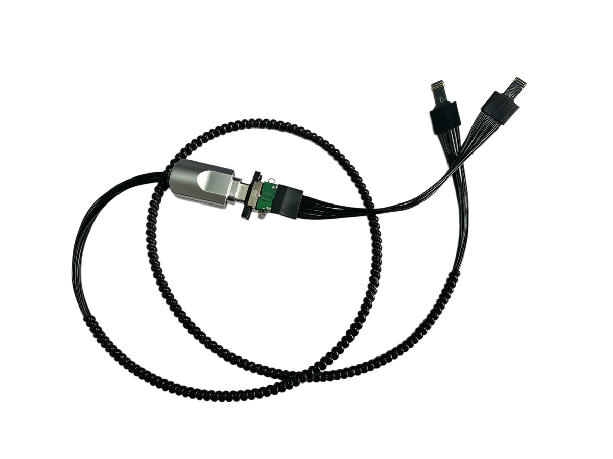 Front & Rear Camera Extension FFC Cable with USB-C Adapter | iPhone 12–16