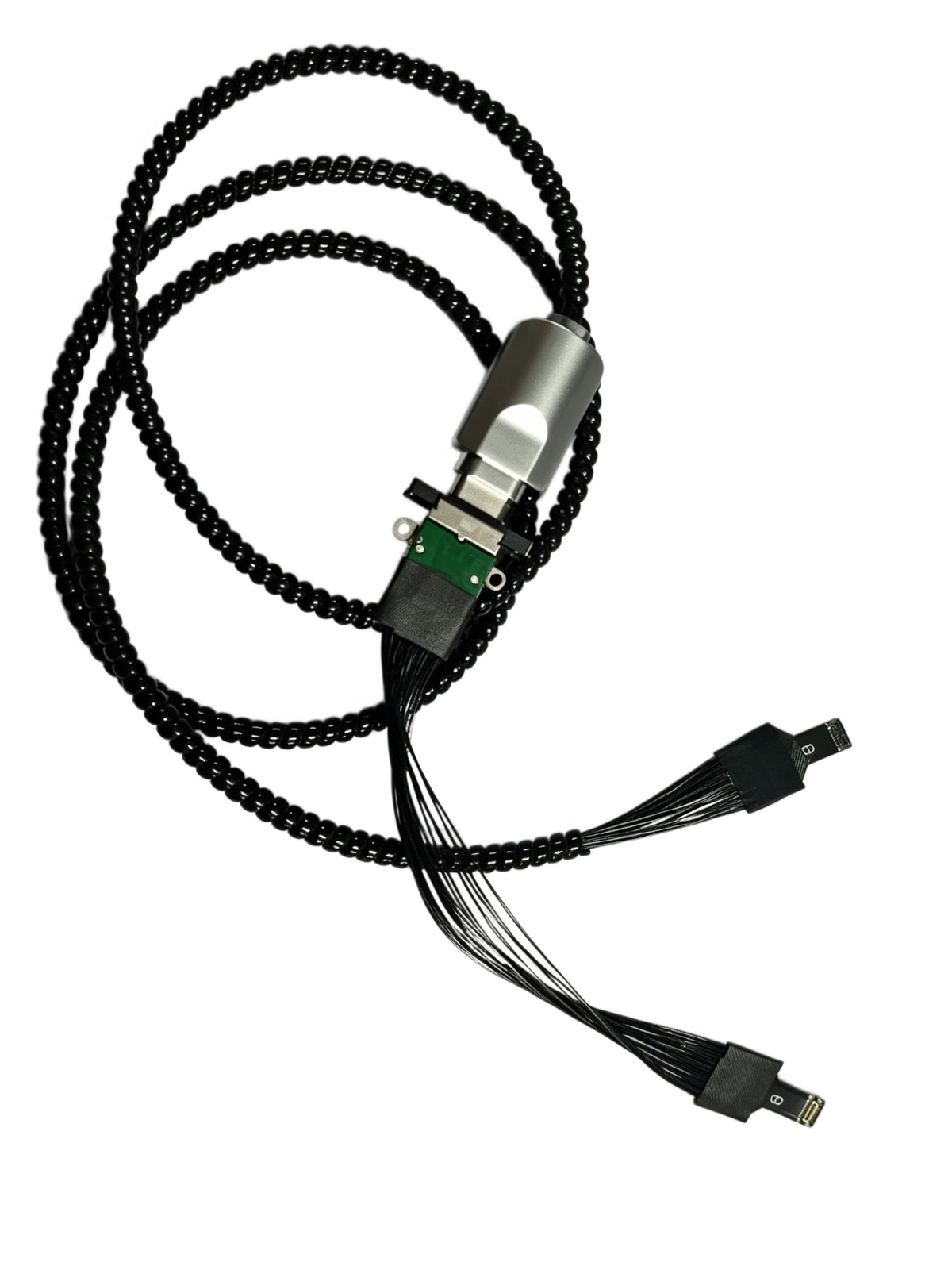Front & Rear Camera Extension FFC Cable with USB-C Adapter | iPhone 12–16