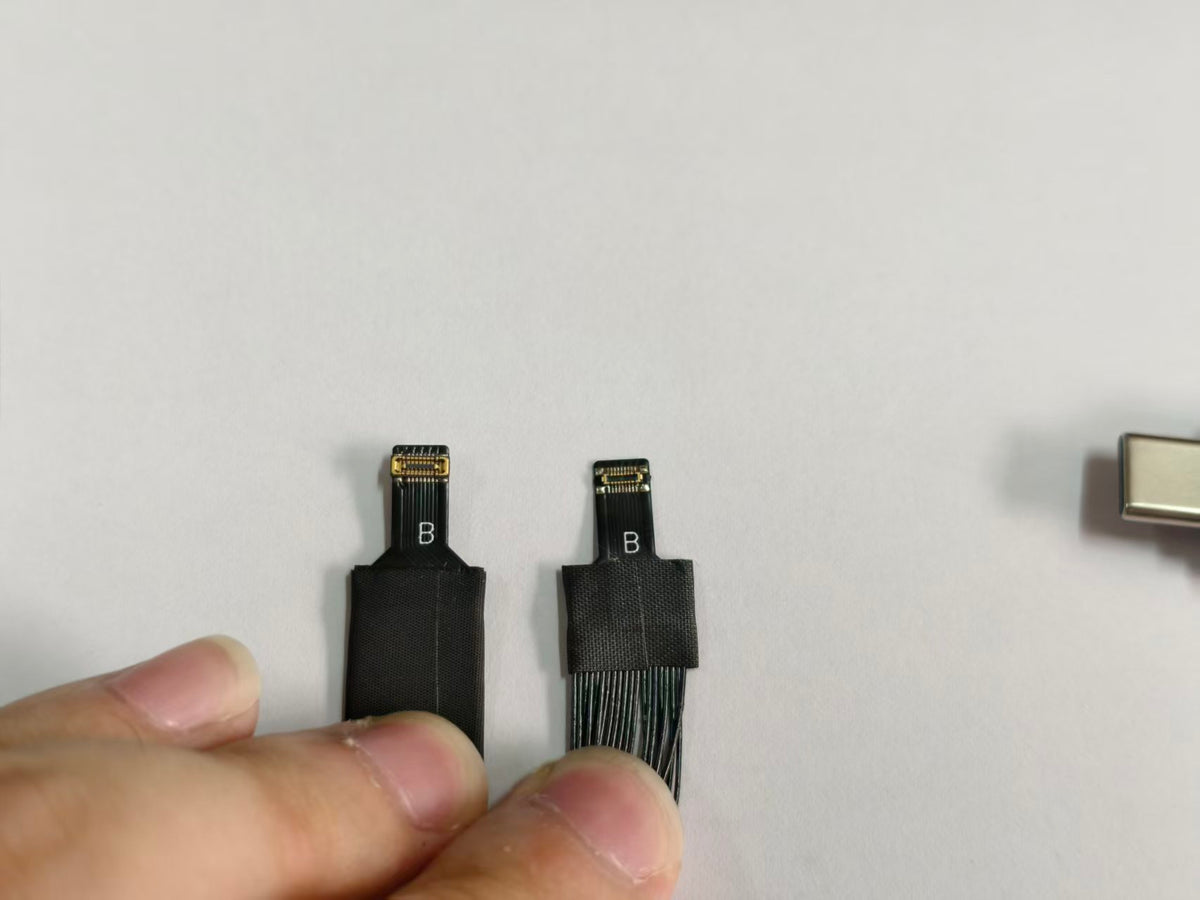 Front & Rear Camera Extension FFC Cable with USB-C Adapter | iPhone 12–16