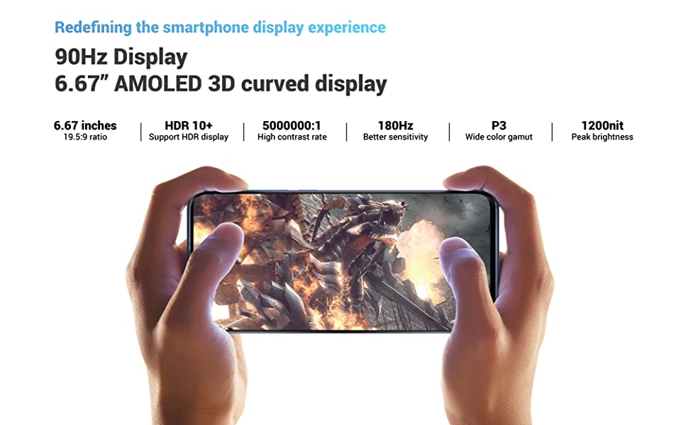 Mi 10 5G mobile phone 6.67-inch curved screen Qualcomm Snapdragon 865 processor