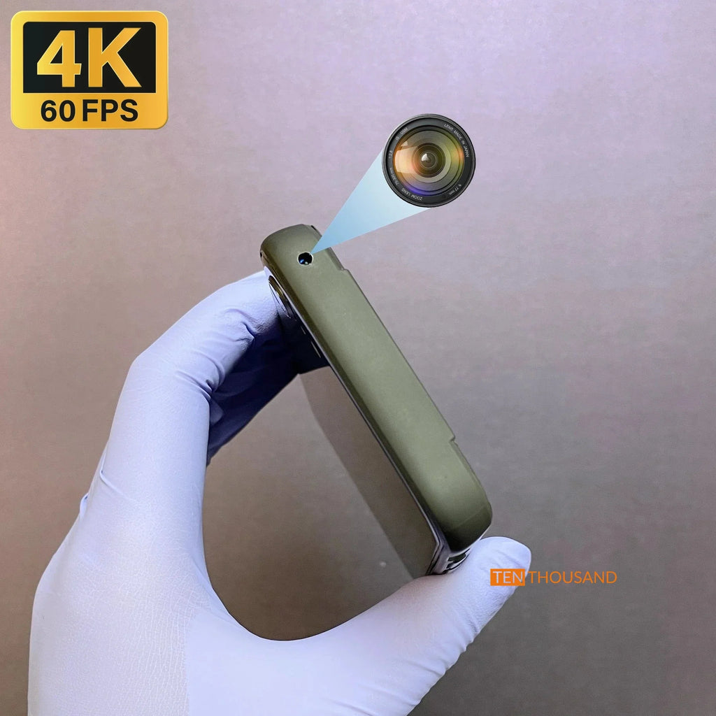 Spy Camera Phone - iPhone 8 4k 60FPS HD Auto Focus Camera